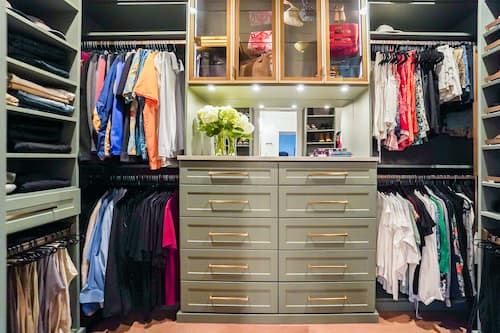 organized closet