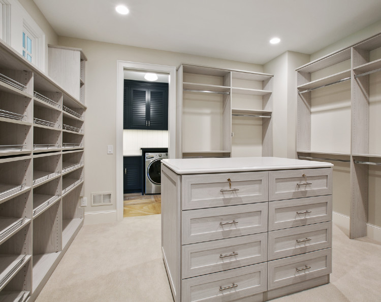 Transform Your Walk In Closet With a Closet Island The Tailored Closet