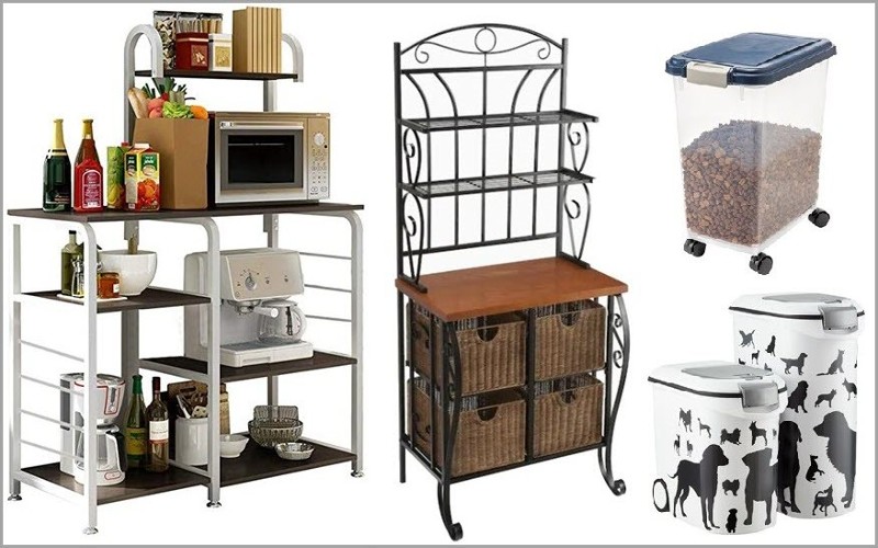 Custom home pantry for food storage