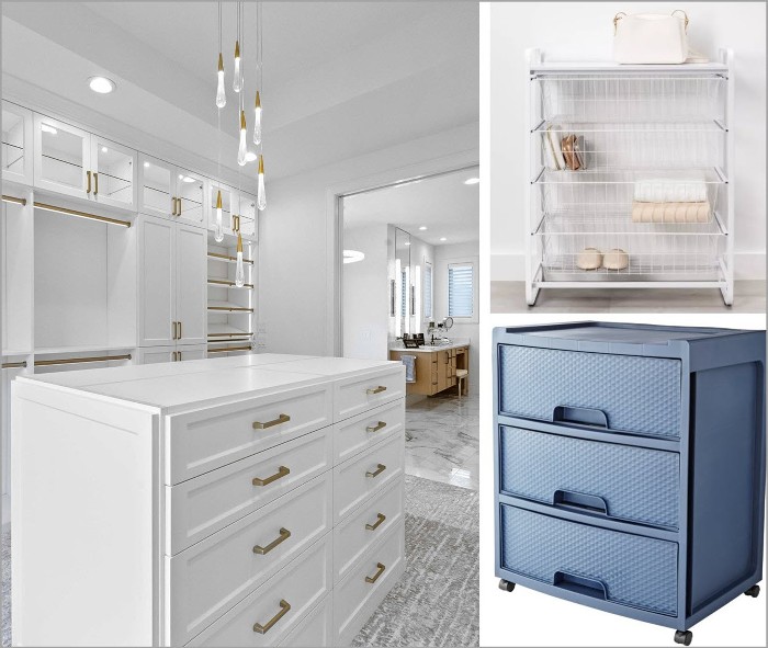 How To Efficiently Use Drawers In Your Closets | The Tailored Closet