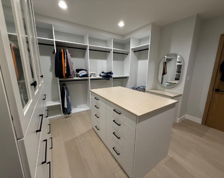 Maximizing Space in Style: Custom Drawer-Filled Closet Renovation in La Cañada, CA
