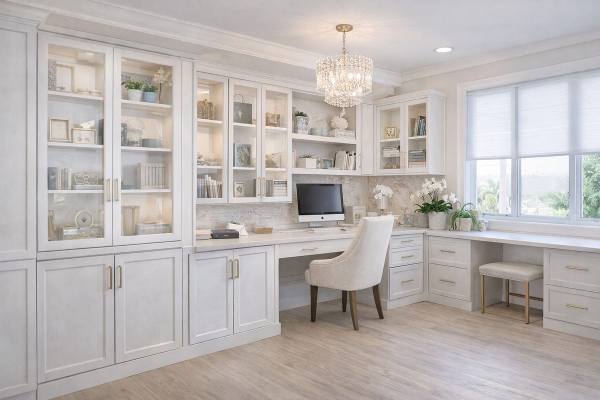Why a Custom Home Office Means You Can Work From Your Naples Home