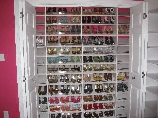 Walnut Creek Reach In Shoe Closet