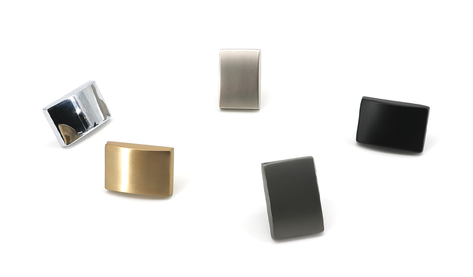 hardware square rectangular knobs