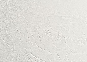 Bright White Buffalo Leather