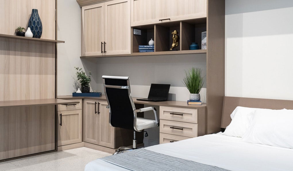 white--gray-home-office-bedroom